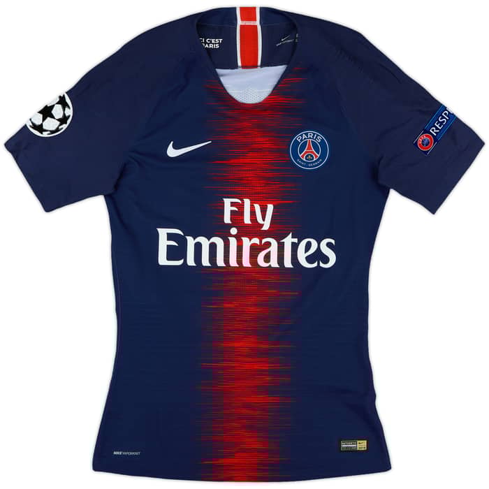 2018-19 Paris Saint-Germain Player Issue Home Shirt Neymar Jr #10 - 10/10 - (S)