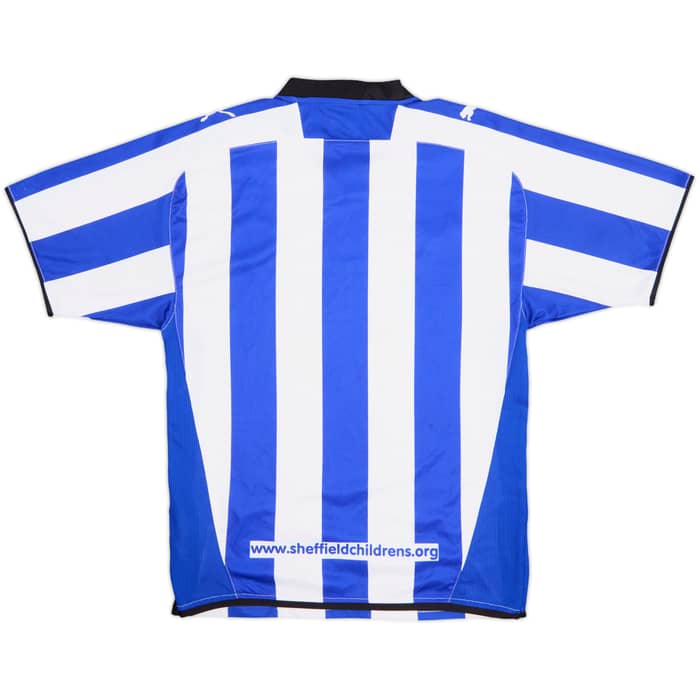 2009-10 Sheffield Wednesday Home Shirt - 8/10 - (S)