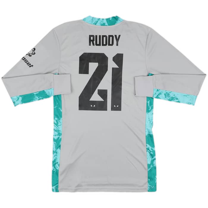 2020-21 Wolves GK Shirt Ruddy #21 - 9/10 - (S)