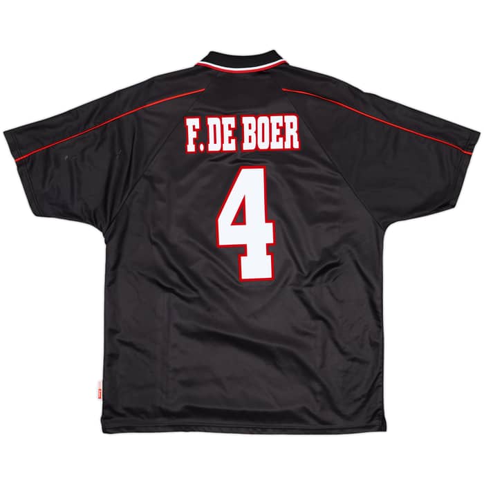 1998-99 Ajax Away Shirt F.De Boer #4 - 9/10 - (XL)