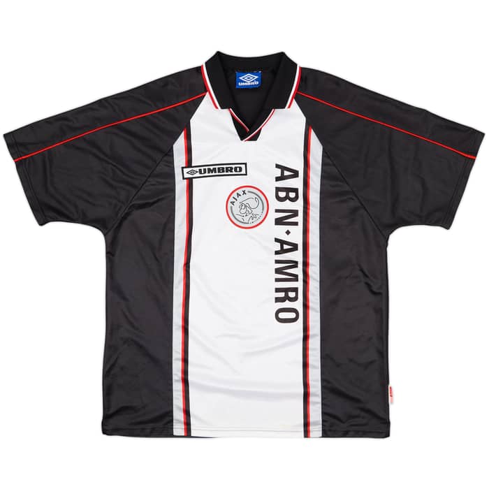 1998-99 Ajax Away Shirt F.De Boer #4 - 9/10 - (XL)