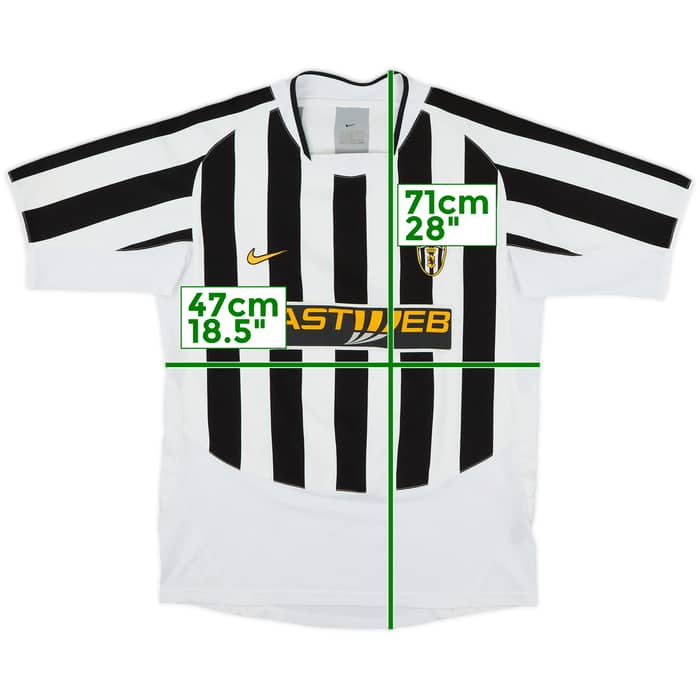 2003-04 Juventus Home Shirt - 8/10 - (XL.Boys)