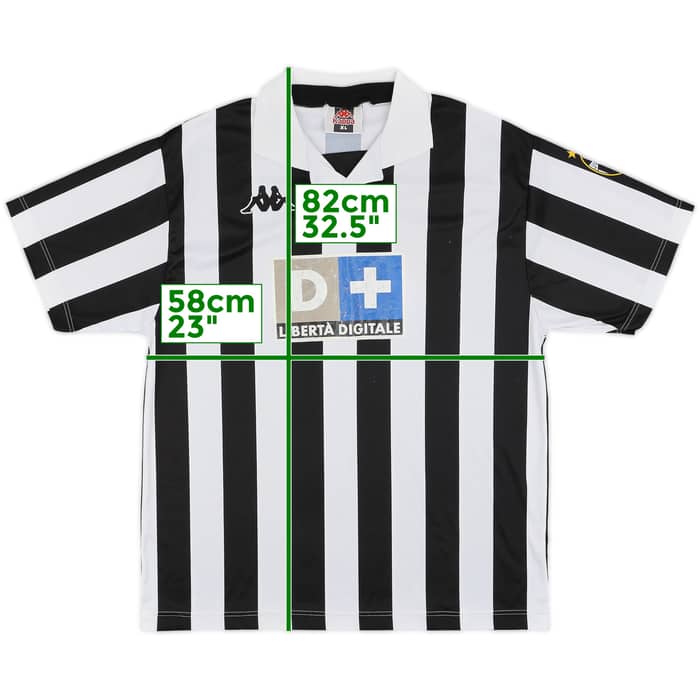 1998-99 Juventus Basic Home Shirt - 6/10 - (XL)