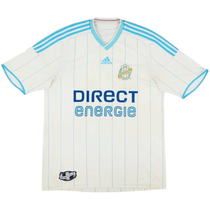 2009-10 Olympique Marseille Home Shirt Ben Arfa #10 - 5/10 - (L)