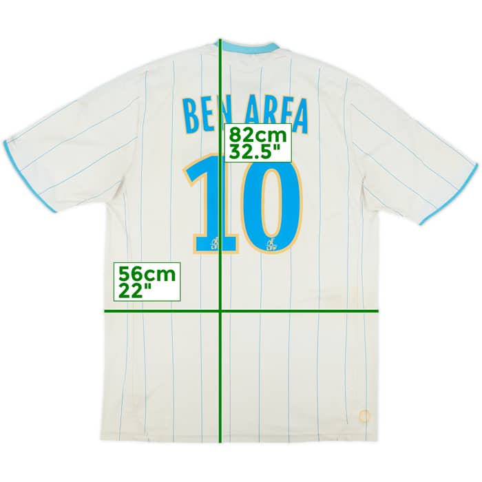 2009-10 Olympique Marseille Home Shirt Ben Arfa #10 - 5/10 - (L)