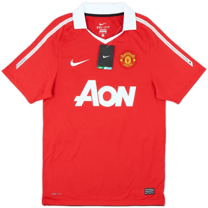 2010-11 Manchester United Home Shirt Rooney #10 (S)