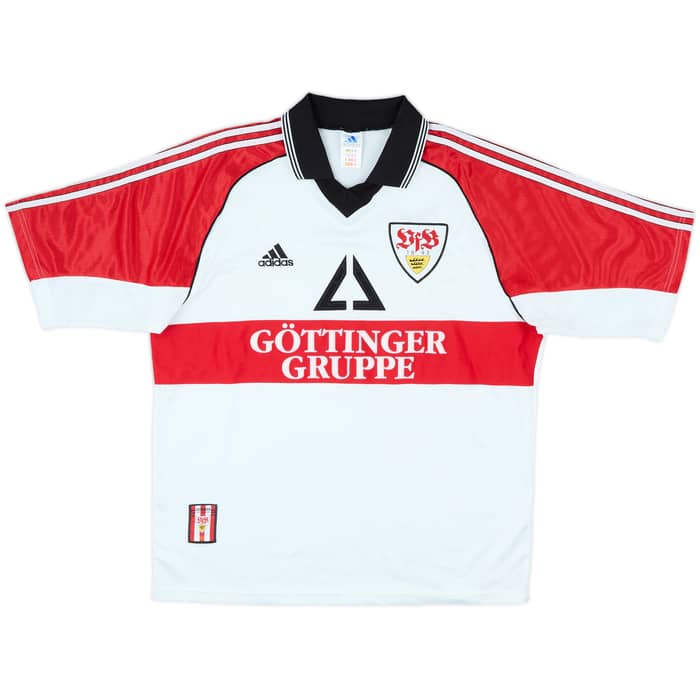 1998-99 Stuttgart Home Shirt - 8/10 - (L)