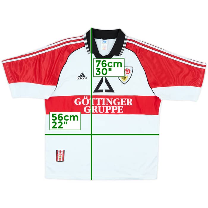 1998-99 Stuttgart Home Shirt - 8/10 - (L)
