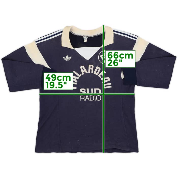 1983-84 Bordeaux Home L/S Shirt #9 - 7/10 - (M)