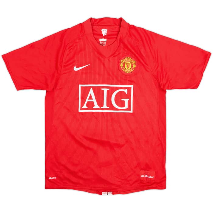 2007-09 Manchester United Home Shirt Tevez #32 - 5/10 - (S)