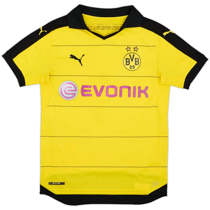 2015-16 Borussia Dortmund Home Shirt - 7/10 - (M)