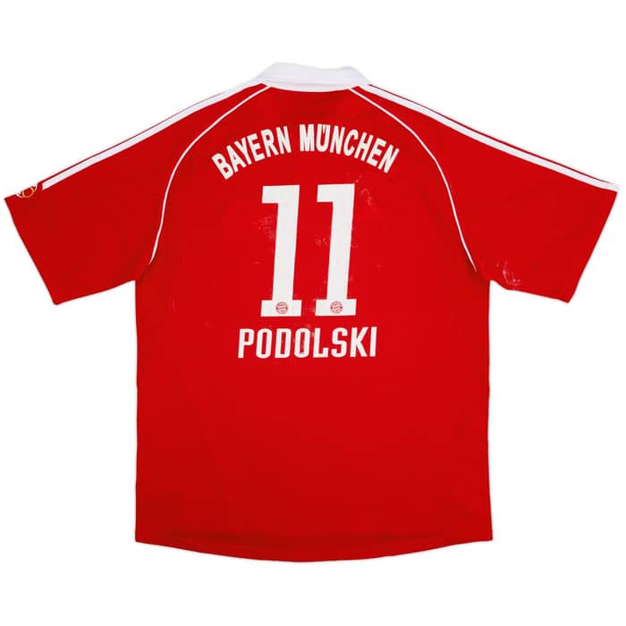 2005-06 Bayern Munich Home Shirt Podolski #11 - 6/10 - (XL)
