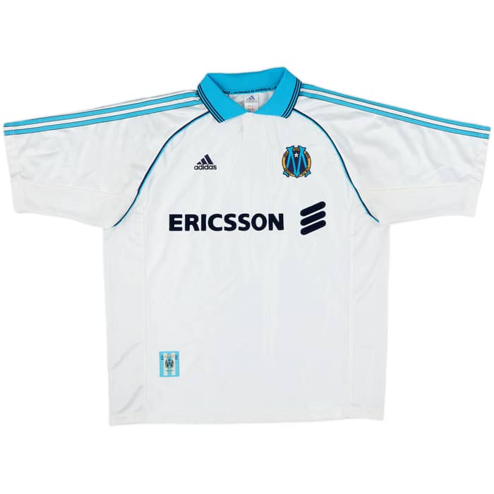 1998-99 Olympique Marseille Home Shirt - 7/10 - (XL)
