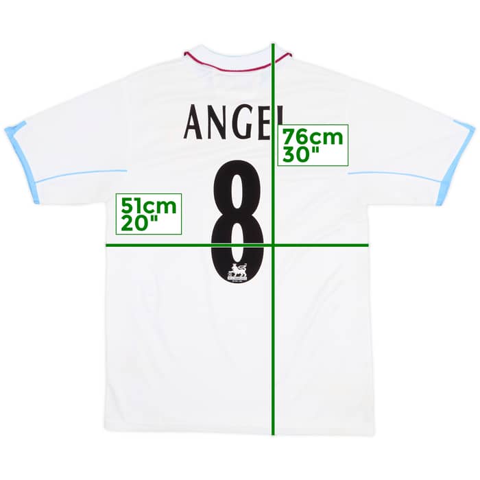 2002-03 Aston Villa Away Shirt Angel #8 - 8/10 - (S)