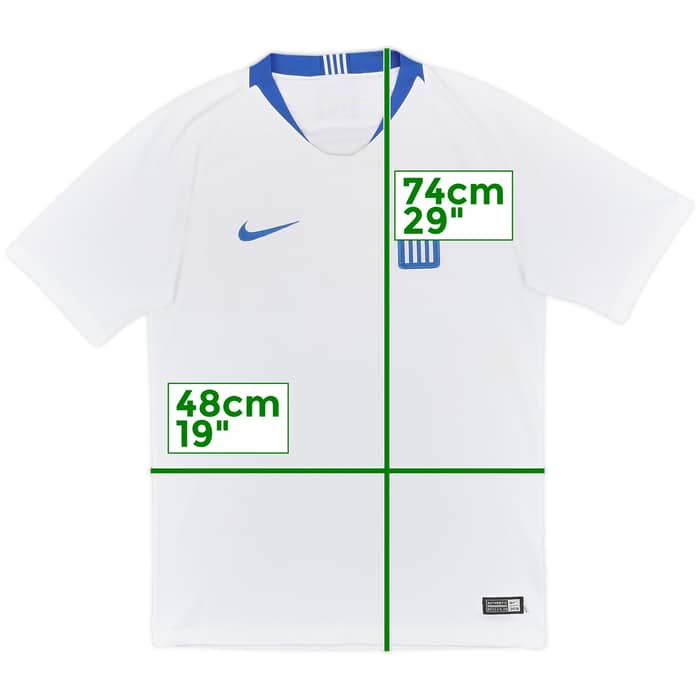 2018-19 Greece Home Shirt - 7/10 - (S)