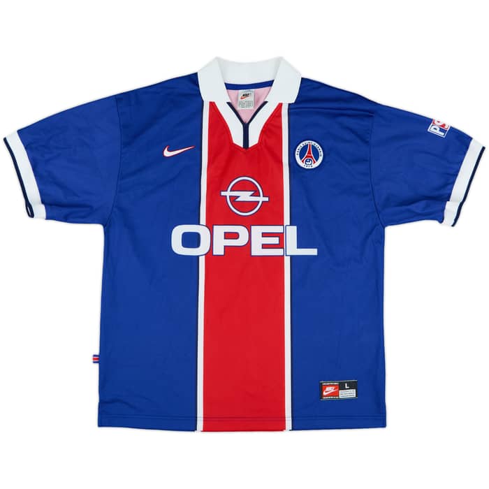 1997-98 Paris Saint-Germain Home Shirt - 8/10 - (L)
