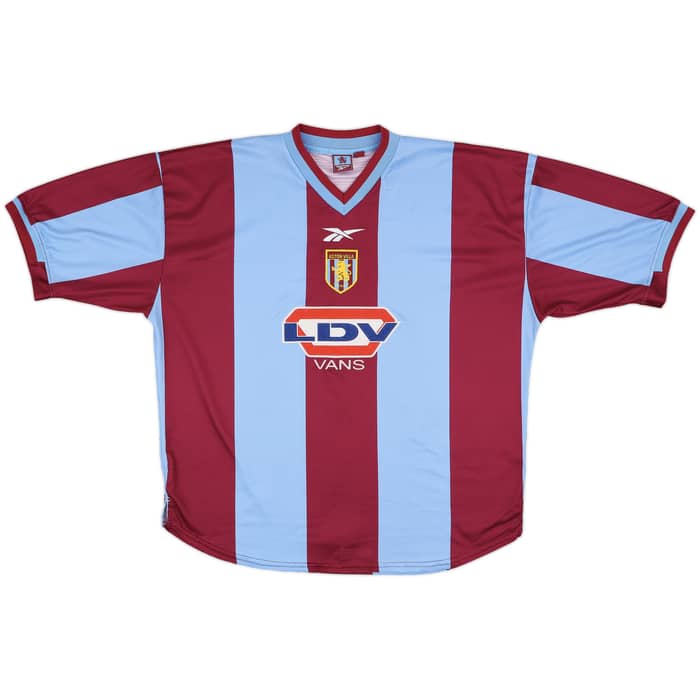 1999-00 Aston Villa Home Shirt Dublin #9 - 9/10 - (XL)