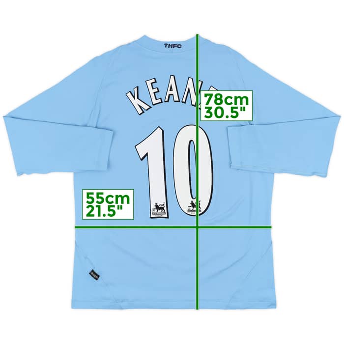 2003-04 Tottenham Away L/S Shirt Keane #10 - 6/10 - (XXL)