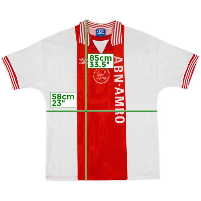 1996-97 Ajax Home Shirt - 8/10 - (XL)
