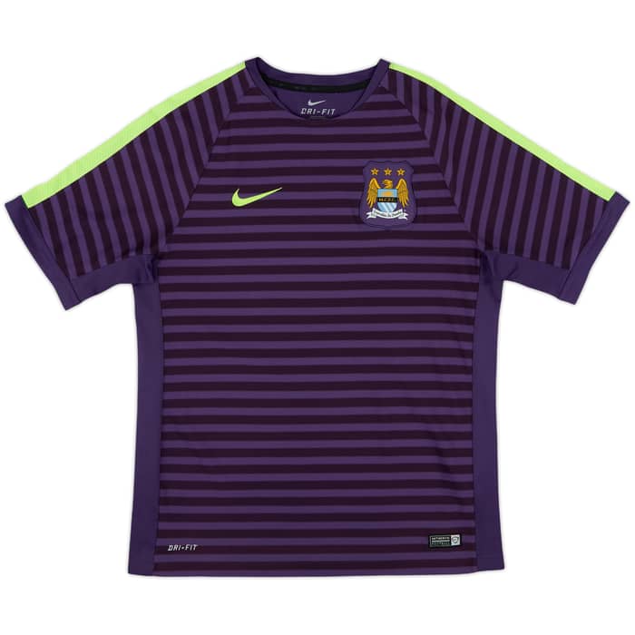 2014-15 Manchester City Nike Training Shirt - 9/10 - (L)