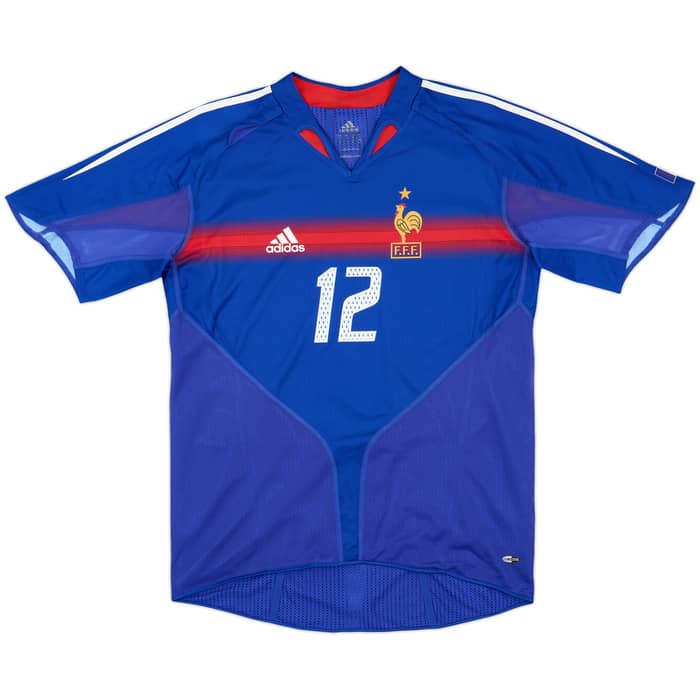 2004-06 France Player Issue Home Shirt Henry #12 - 8/10 - (M)