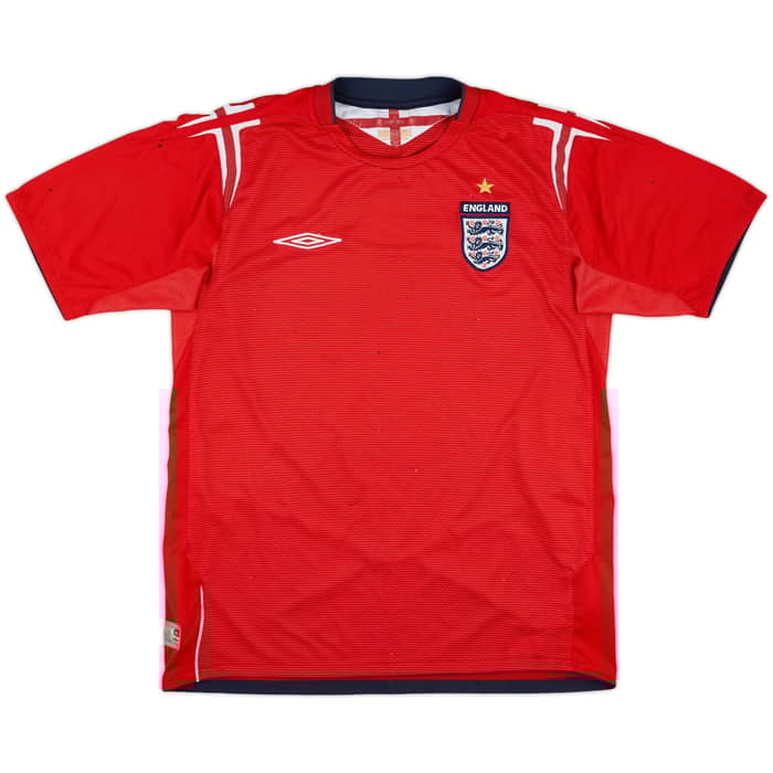 2004-06 England Away Shirt - 5/10 - (M)