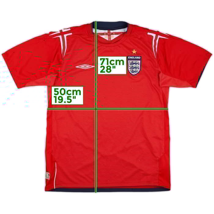 2004-06 England Away Shirt - 5/10 - (M)