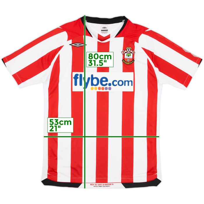 2008-10 Southampton Home Shirt - 8/10 - (L)