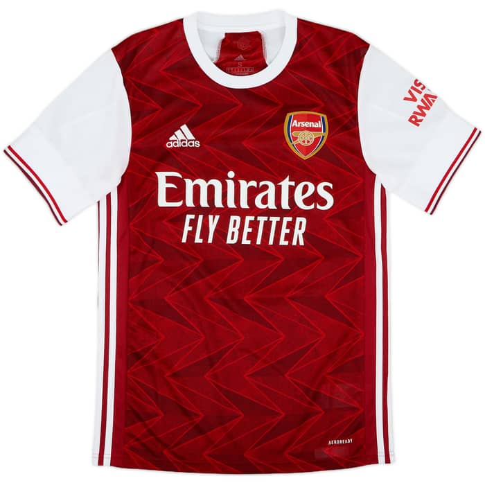 2020-21 Arsenal Home Shirt Saka #7 - 10/10 - (S)