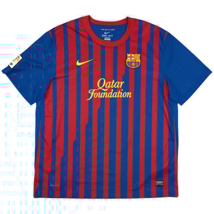2011-12 Barcelona Home Shirt Messi #10 - 9/10 - (XXL)