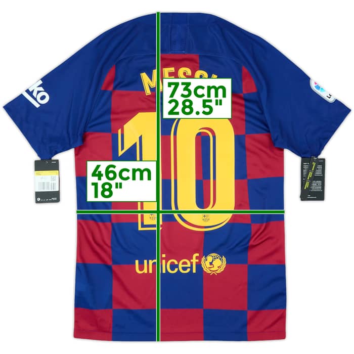 2019-20 Barcelona Home Shirt Messi #10 (S)
