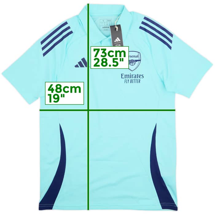 2024-25 Arsenal adidas Polo Shirt (S)