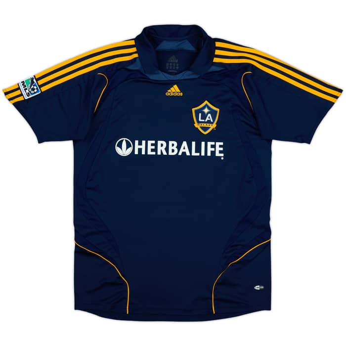 2008-09 LA Galaxy Away Shirt Beckham #23 - 6/10 - (XL.Boys)