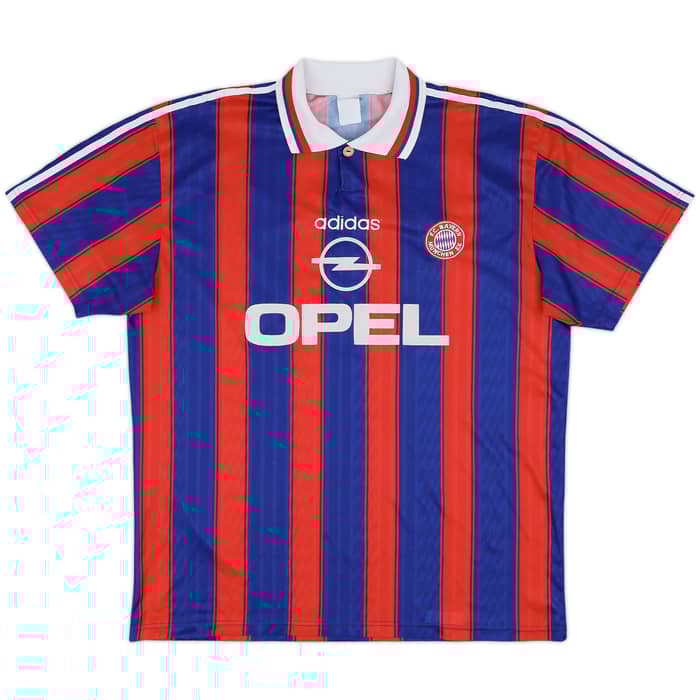 1995-97 Bayern Munich Home Shirt Klinsmann #18 - 8/10 - (XL)