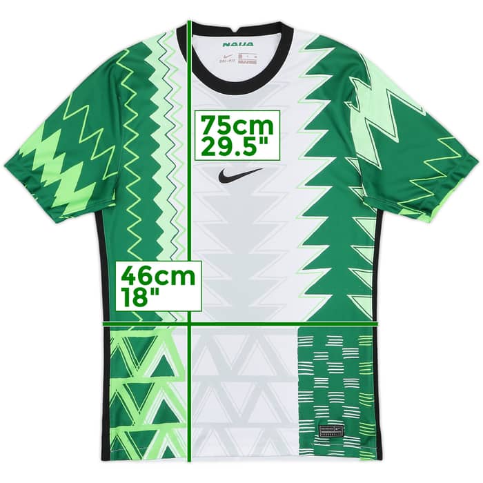 2020-21 Nigeria Home Shirt - 8/10 - (S)