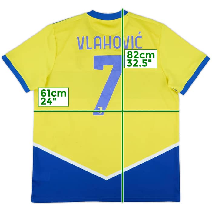 2021-22 Juventus Third Shirt Vlahovic #9 - 7/10 - (XL)
