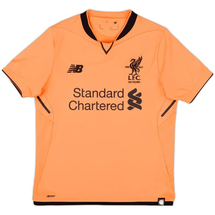 2017-18 Liverpool 125 Years Third Shirt - 7/10 - (L.Boys)