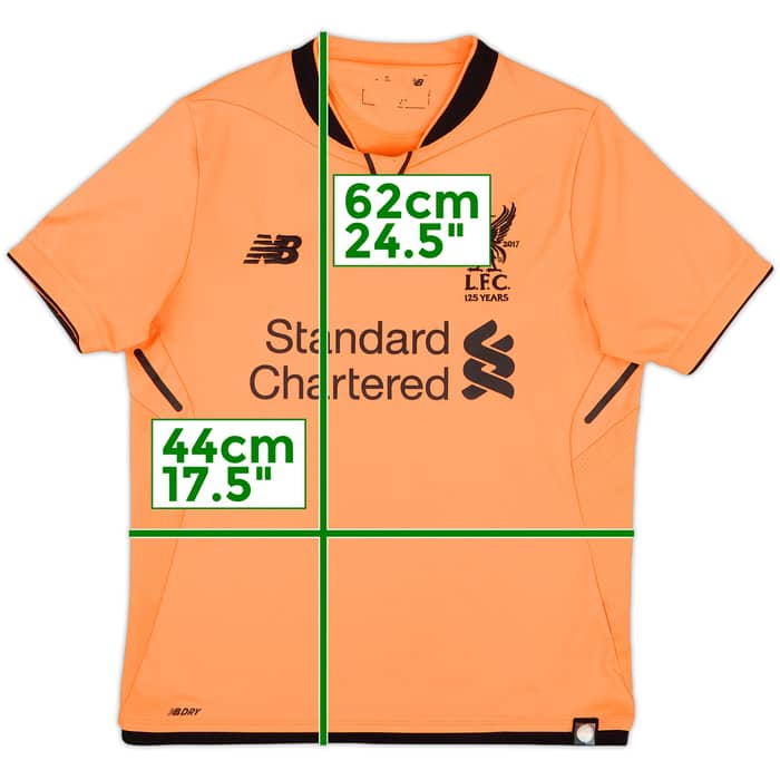 2017-18 Liverpool 125 Years Third Shirt - 7/10 - (L.Boys)