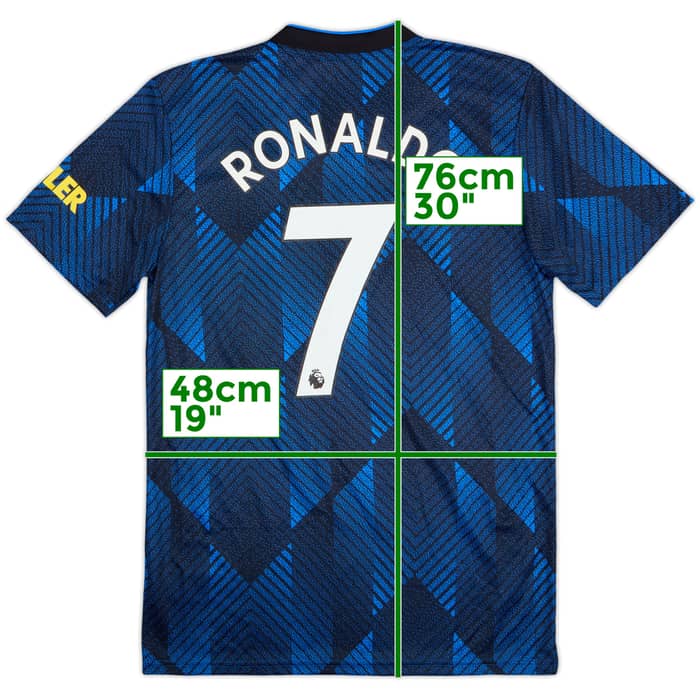 2021-22 Manchester United Third Shirt Ronaldo #7 (M)