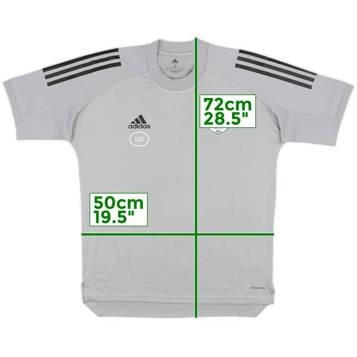 2020-21 Cardiff City U23 adidas Training Shirt - 9/10 - (S)