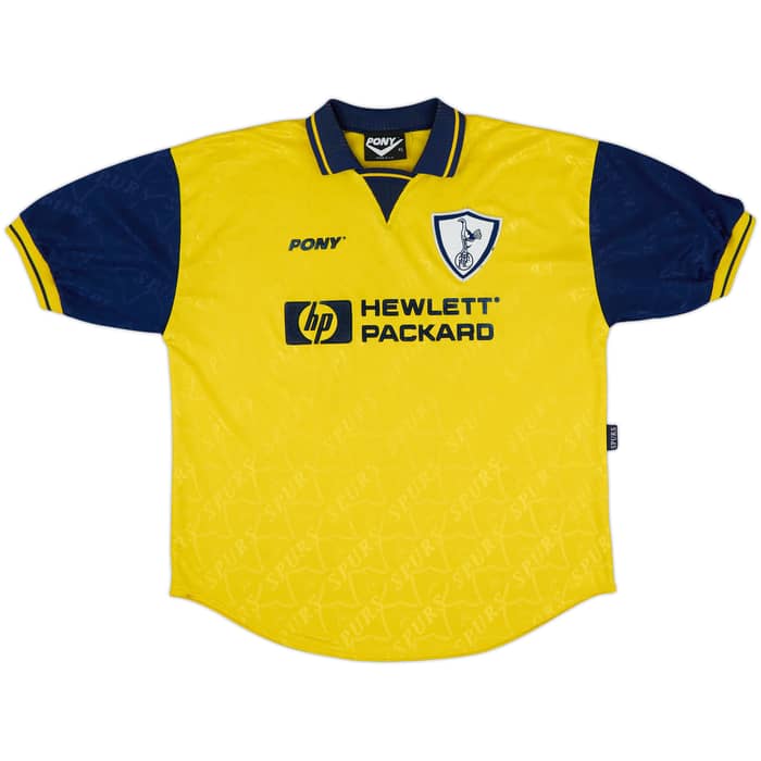 1995-97 Tottenham Third Shirt Sheringham #10 - 8/10 - (XL)