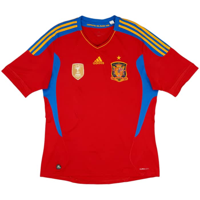 2010-11 Spain Home Shirt - 5/10 - (L)