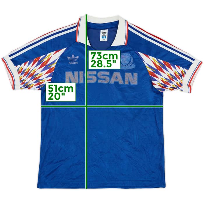 1992-93 Yokohama Marinos Home Shirt - 3/10 - (L)