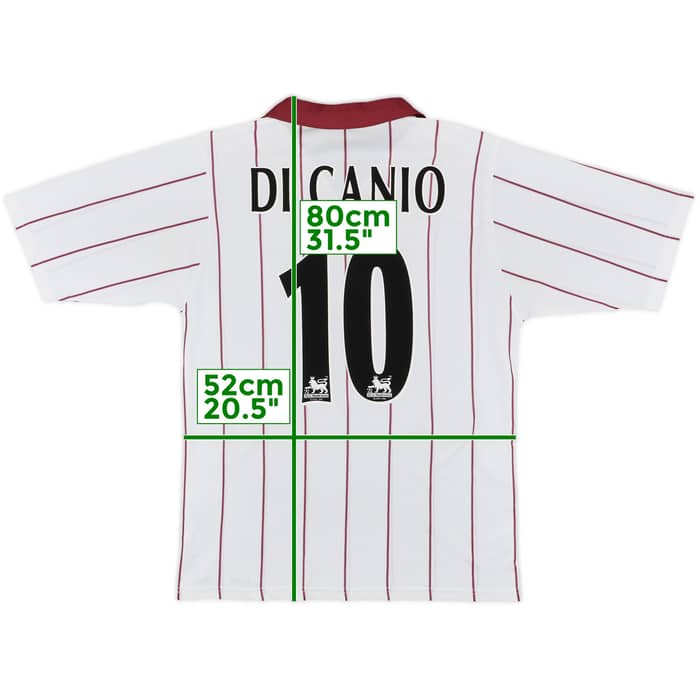 2002-03 West Ham Away Shirt Di Canio #10 - 8/10 - (L)
