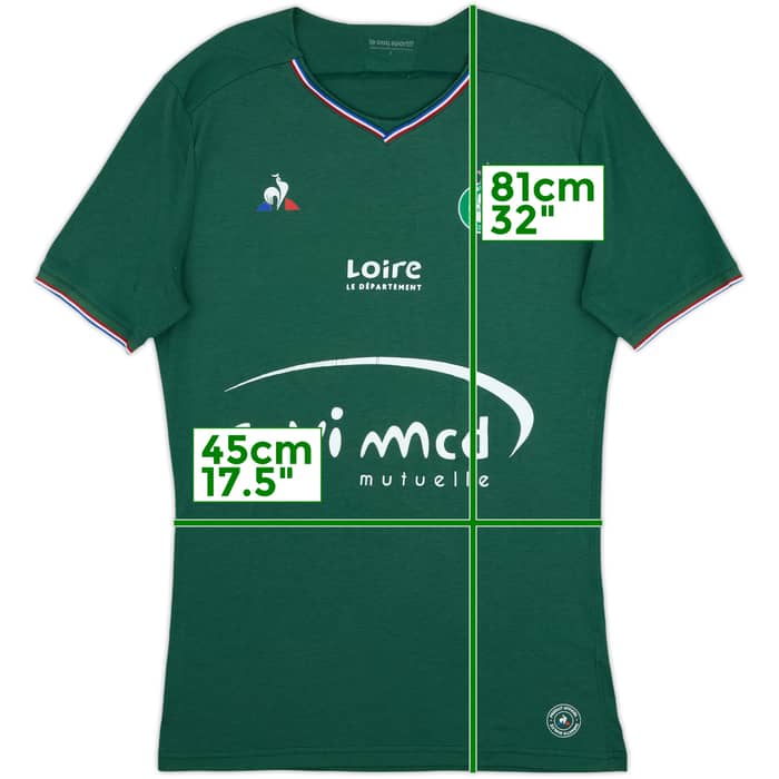 2017-18 Saint Etienne Home Shirt - 6/10 - (L)