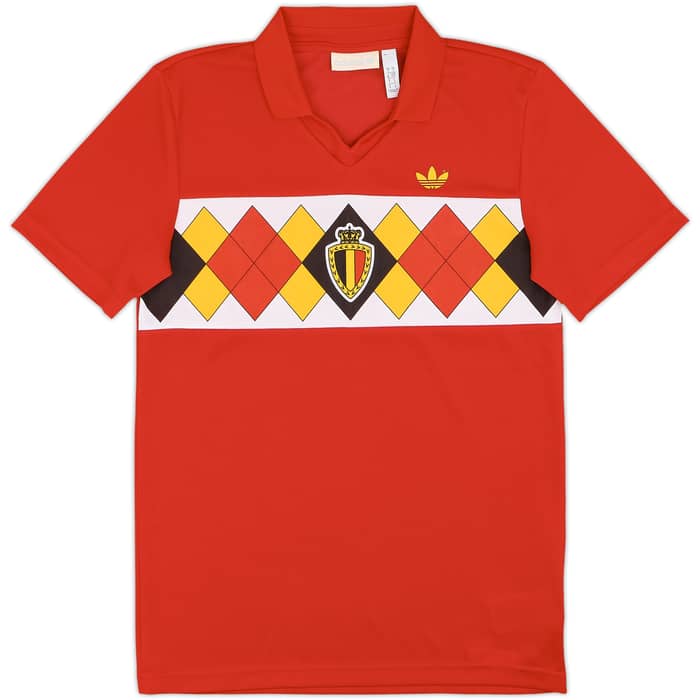 2018 Belgium adidas Originals '1984' Retro Style Shirt #16 - 9/10 - (S)