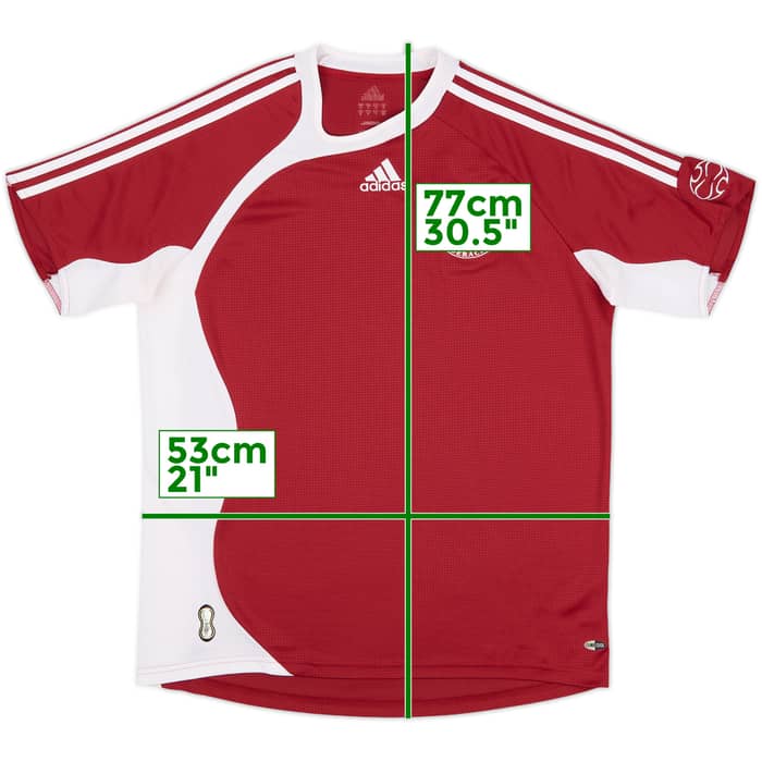 2006-08 Latvia Home Shirt - 9/10 - (M)