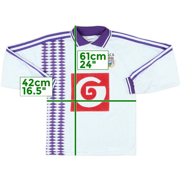 1995-96 Anderlecht Home L/S Shirt - 8/10 - (S.Boys)