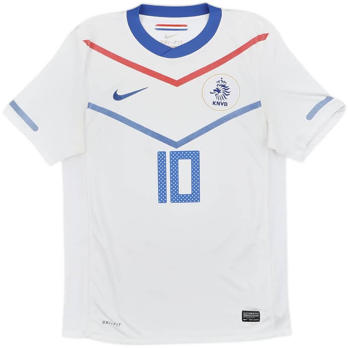 2010-11 Netherlands Away Shirt Sneijder #10 - 8/10 - (S)