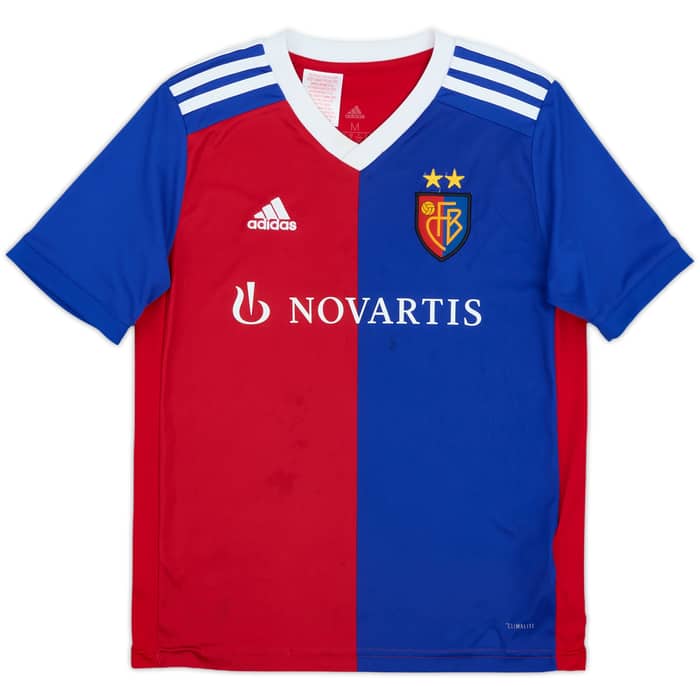 2018-19 FC Basel Home Shirt - 8/10 - (M.Boys)